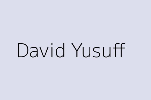 David Yusuff